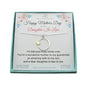 Mother's Day Daughter-in-Law Necklace from Mother-In-Law. Mother's Day Gift for Daughter in Law. Mothers Day Gift Idea.