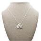 Breast Cancer Warrior Necklace in Sterling Silver
