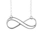 Daughter in Law Infinity Necklace in Sterling Silver