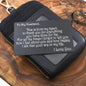 Wallet Card for Husband. Valentine's Day Gift for Him