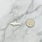 Shark Necklace in Sterling Silver