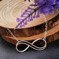 Daughter in Law Infinity Necklace in Sterling Silver