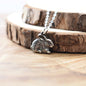 Rabbit Necklace in Sterling Silver