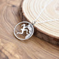 Rock Climber Necklace in Sterling Silver