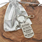 Ice Hockey Dog Tag Keychain