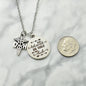 Dental Hygienist Necklace in Stainless Steel
