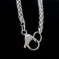 Teenage Boy’s Silver Stainless Steel Wheat Chain. Waterproof. Gift for Teen Boy