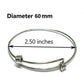 Real Estate Agent Bangle Bracelet in Stainless Steel