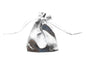 Roller Skating Keychain in Gold Plated Pewter and Stainless Steel
