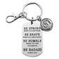 United States Air Force Keychain in Stainless Steel