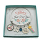 Personalized Birthday Bracelet is Stainless Steel