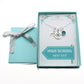 Small Compass Necklace in Sterling Silver. Middle School Graduation Gift