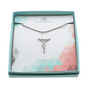 Men's Crucifix Cross Necklace in Sterling Silver