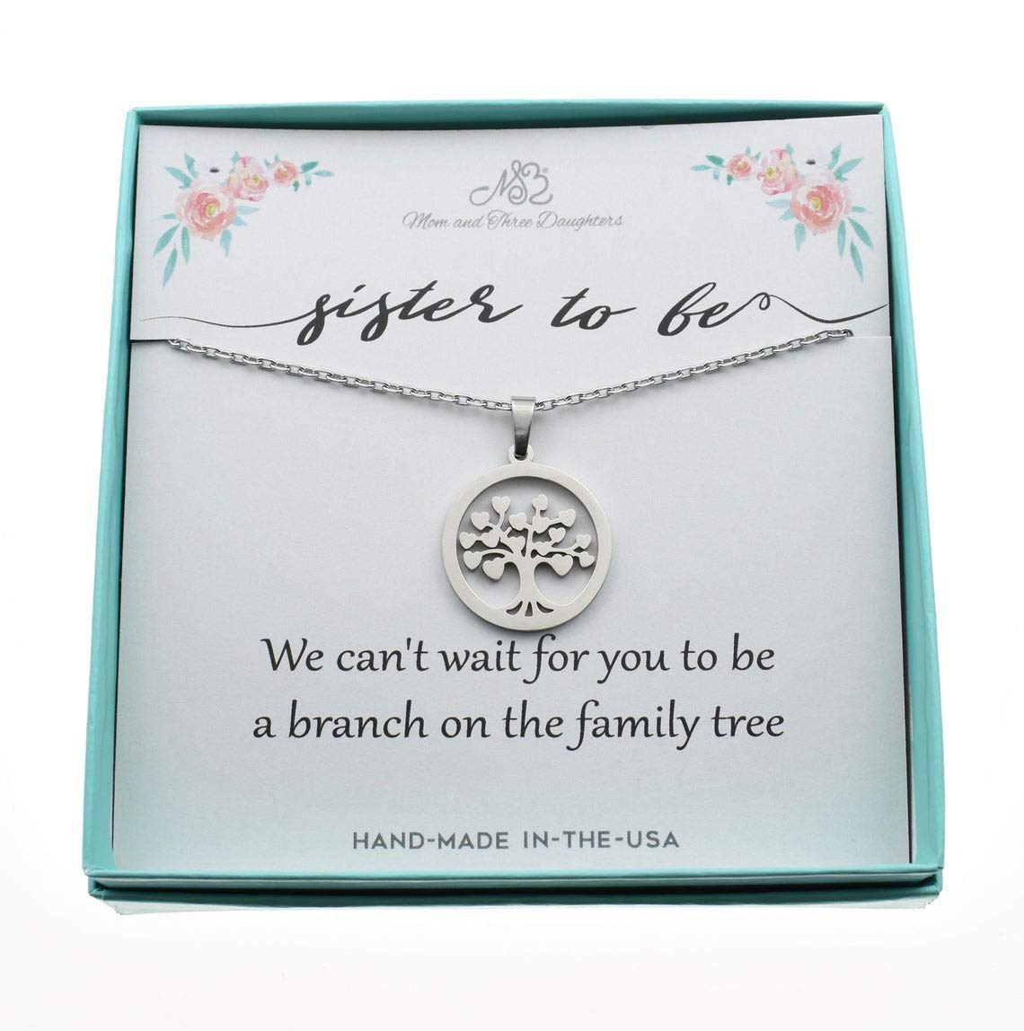 Tree of Life Sister on the Swing Necklace