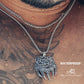 Viking Celtic Bear Claw Necklace in Stainless Steel. Celtic Bear Claw. Men's Jewelry