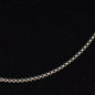 Men’s Silver Stainless Steel Rounded Box Chain. Men’s Jewelry