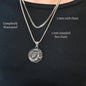 Viking Lion Head Necklace Set in Stainless Steel. Nordic Jewelry. Men's Viking Jewelry