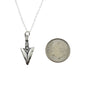 Arrowhead Necklace in Sterling Silver. Personalized Gift. Tribe Necklace. Best Friend Gift
