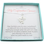 Confirmation Sponsor Dove Necklace in Sterling Silver
