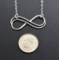 Daughter in Law Infinity Necklace in Sterling Silver