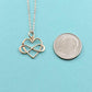 Daughter in Law Infinity Heart Necklace in in Rose Gold Plated Sterling Silver