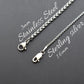 Men’s Saint Christopher Medal Necklace in Sterling Silver