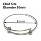 Kindergarten Graduation Bangle Bracelet. Stainless Steel Personalized with Initial. 2025