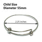 Personalized Birthday Bracelet Is Stainless Steel. Birthday Gift for Girl