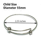 16th Birthday Bangle Bracelet is Stainless Steel