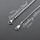 Men's Crucifix Necklace in Sterling Silver