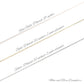 Personalized Valentine's Rose Necklace in Silver, Gold or Rose Gold Plated Stainless Steel. Galentine's Day Gift