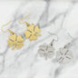Clover Earrings in Stainless Steel
