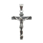 Men's Crucifix Necklace Set in Stainless Steel