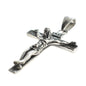 Men's Crucifix Necklace Set in Stainless Steel