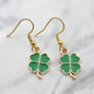 Lucky Four Leaf Clover Earrings