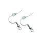 Billiards Pool Cue and Ball Earrings in Silver Pewter