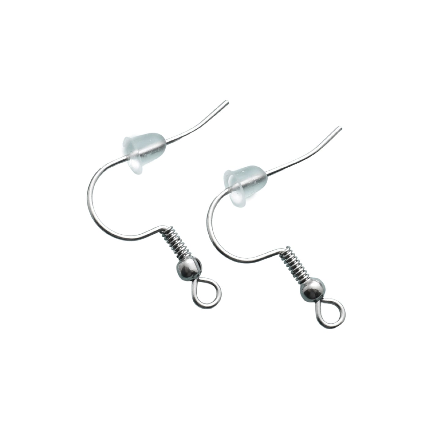 Billiards Pool Cue and Ball Earrings in Silver Pewter