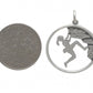 Rock Climber Necklace in Sterling Silver